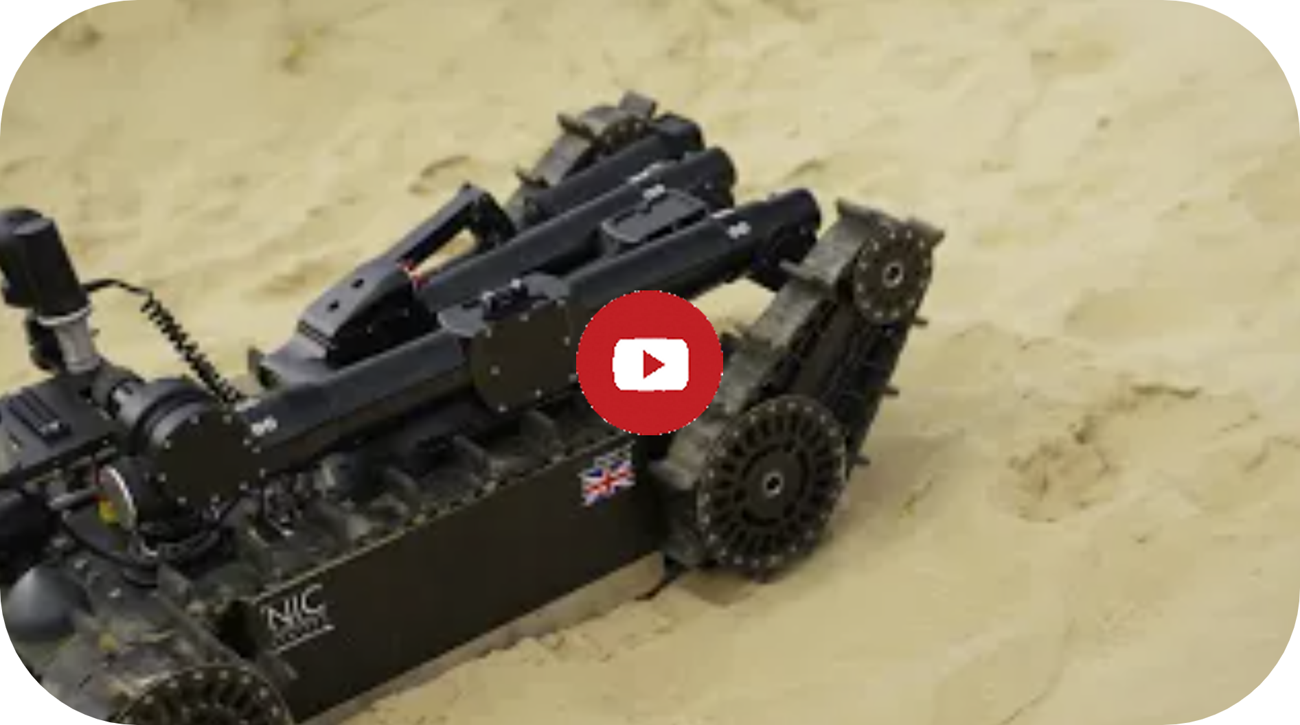 ZEUS, an EOD and CBRNe robot capable of withstanding hot and cold extreme temperatures