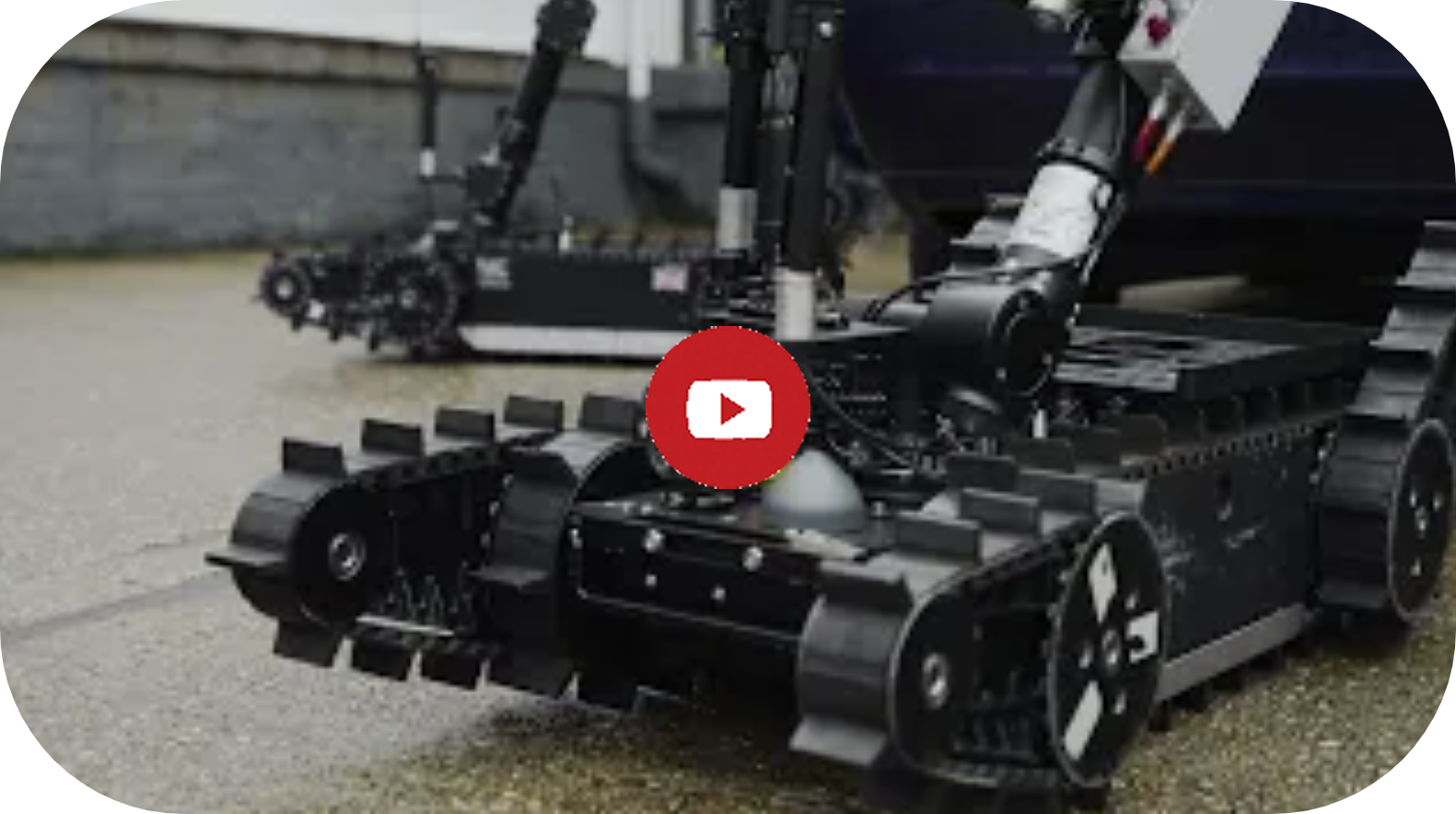 ZEUS, an EOD and CBRNe robot capable of using multiple different radio channels