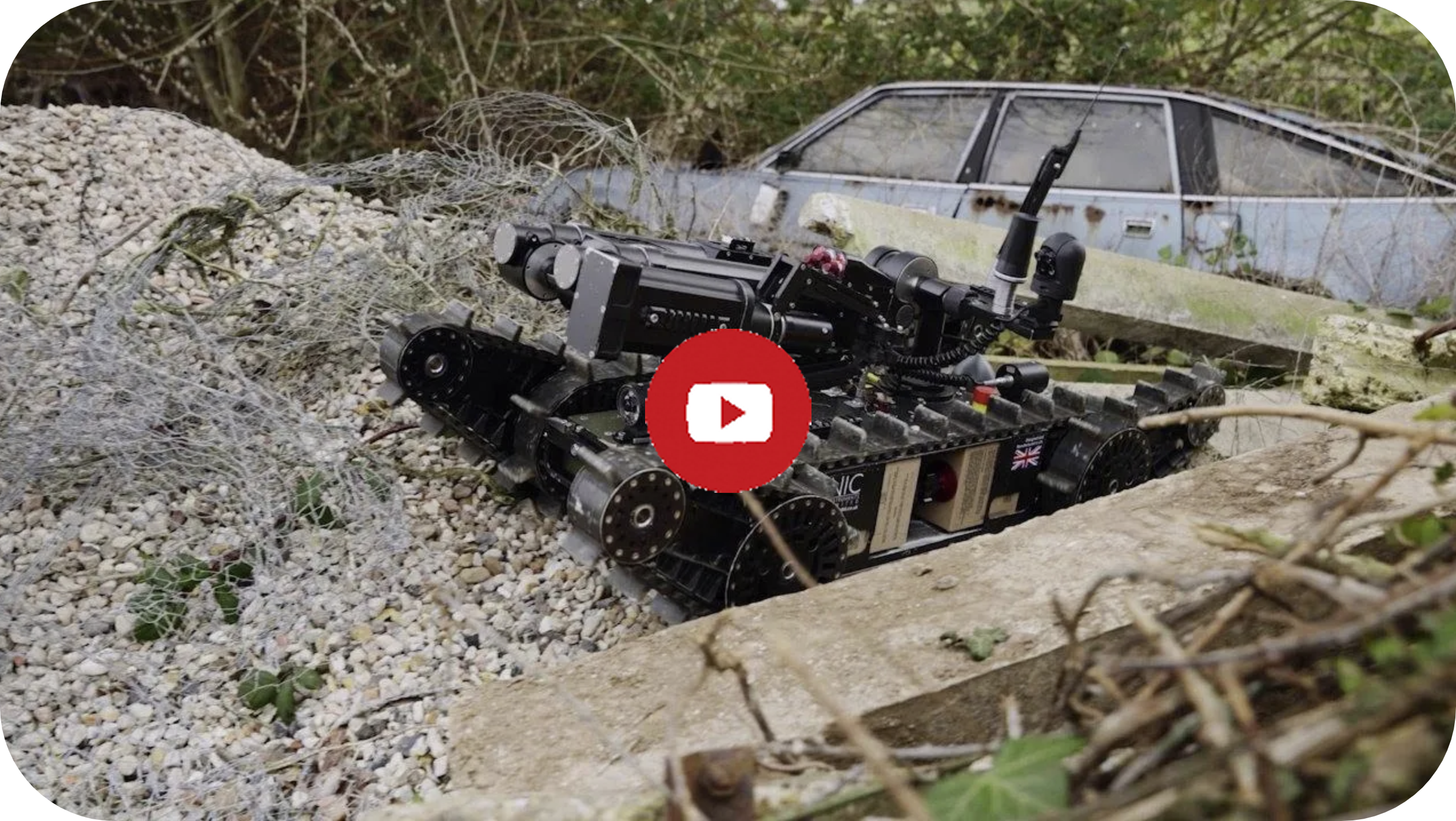 ZEUS, an EOD/CBRNe robot with robust, encrypted radio control able to work in arduous environments